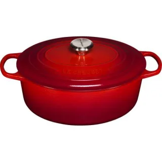 Le Creuset Signature Bräter oval 31 cm kirschrot