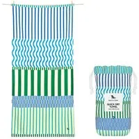 Dock & Bay LTD c/o Strandtuch Beach Towel XL Blueberry Spritz 200x90cm, Polyester (TOWLB-DES-XL-BLUSPRIT)