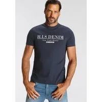 H.I.S T-Shirt schmale Passform, bedrucktes Design, Rundhalsausschnitt
