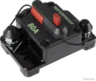 HERTH&BUSS Sicherungsautomat, Anschluss oben, 42 V schwarz - 50295737