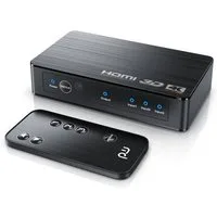 Primewire Audio / Video Matrix-Switch, HDMI 2.0b Verteiler 4k 60Hz UHD, 3 Port, Fernbedienung, Netzteil