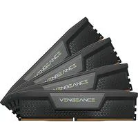 DIMM 64 GB DDR5-6400 (4x 16 GB) Quad-Kit, Arbeitsspeicher schwarz, CMK64GX5M4B6400C32, Vengeance DDR5, INTEL XMP