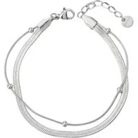 KARMA Fußkette Damen Edelstahl vergoldet Fußkettchen wasserfest antiallergisch (Sommerschmuck, Acceossire Damenfußkette), Gold Strandschmuck Fußschmuck
