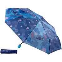 Lilo & Stitch Stockregenschirm 94 cm breit Kinder Schirm Regenschirm für Alltag und Freizeit