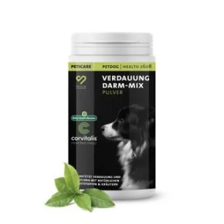 Peticare Ergänzungsfutter Verdauung & Darm-Mix Pulver Hunde 125g
