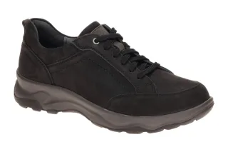 Waldl?ufer 718013 H-MAX Herrenschuhe Schwarz/Carbon Luftpolstersohle