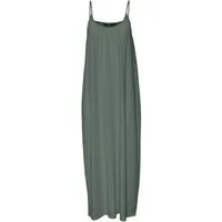 Vero Moda Sommerkleid Luna (1-tlg) Drapiert/gerafft