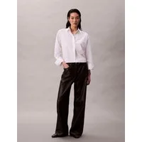 Calvin Klein Jeans Lederimitathose FAUX LEATHER 5PKT PANT Regular fit