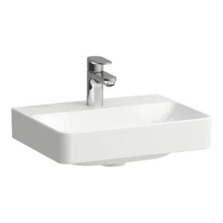 Laufen Pro X Handwaschbecken 81586.1, ohne Hahnloch mit Überlauf H815861A001091
