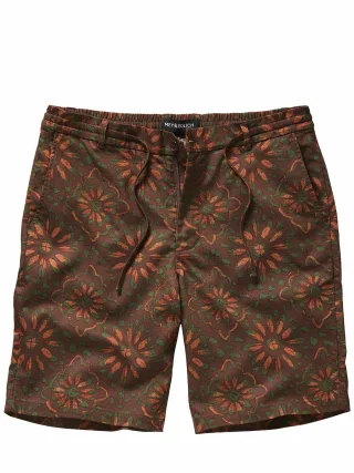 Mey & Edlich Herren Marrakesch-Shorts Braun 54 % Tencel, 33 % Baumwolle, 13 % Leinen