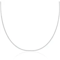 JEWLIX Panzerkette 925er Sterling Silber Panzerkette 2mm Unisex PK0020 -45cm von JEWLIX