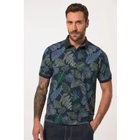 JP1880 Poloshirt Poloshirt Halbarm Allover-Print Polokragen