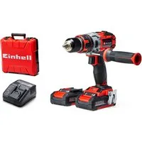 Einhell Akku-Schlagbohrschrauber TP-CD 18 Li-i BL, max. 1800 U/min, Power X-Change, Inkl. 2x 2,0 Ah, Ladegerät und Transportkoffer