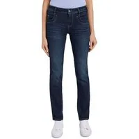 TOM TAILOR Gerade Jeans Alexa Straight mit Kontrastnähten
