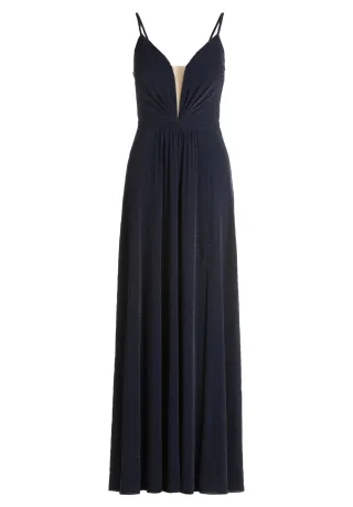 VM by Vera Mont - Abendkleid dunkelblau/grau - Gr. - 36