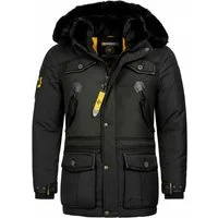 Geographical Norway Winterjacke (Packung, Wintermantel) Herren Outdoor Jacke Parka Anorak Wintermantel