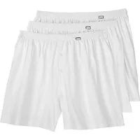ADAMO Boxershorts Boxershorts weiß Übergröße Adamo 3er-Pack (Packung, 3-St., 3er-Pack)