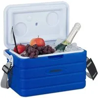 relaxdays Kühlbox 10 l mit Tragegurt