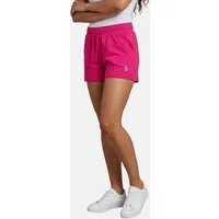 U.S. Polo Assn. Shorts USGwendolyne - Baumwoll Sweatshorts mit Stretch und Kordelzug Sportliche Baumwoll-Shorts mit elastischem Bund und Logo