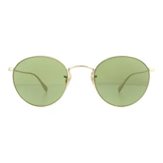 Les peuples oliver ronds unisexes or vertes c en lunettes de soleil