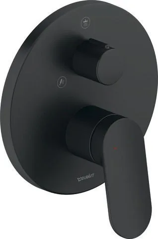 Duravit Wave Einhebel-Brausemischer Unterputz Schwarz Matt 170x92x193 mm - WA4210012046 WA4210012046