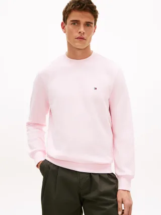 ESSENTIAL TERRY CREWNECK Pink Lily - Gr. - S