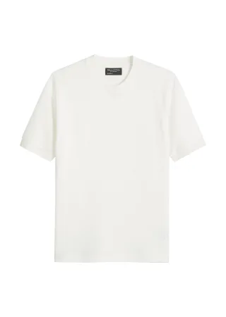Marc OPolo Casual - T-Shirt loose silky white - Gr. - XXL