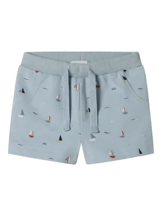 NAME IT - NBMFRIS LIGHT SWEAT SHORTS celestial blue - Gr. - 68
