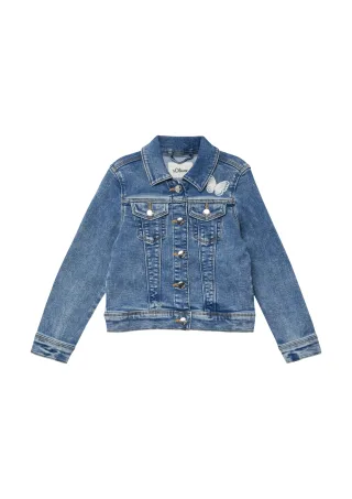 s.Oliver - Indoor-Jacke blau - Gr. - 116