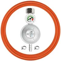 Cellfast Anschluss-Set 52-506, Propan-Butan Anschlussset mit Manometer