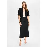 SWING Boleroblazer - Jersey Bolero mit weiten Ärmeln Taillierter Schnitt