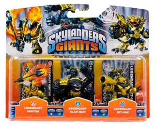 Skylanders Giants - Legendary: Ignitor Slam Bam Jet-Vac