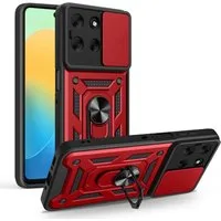 betterfon Handyhülle Panzer Hülle für Motorola Moto G56 Outdoor Case mit Kameraschutz, Outdoorhülle mit Ringhalter Smartstand Kameraschutz und Silikonkern