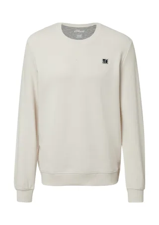 s.Oliver - Sweatshirt creme - Gr. - XL