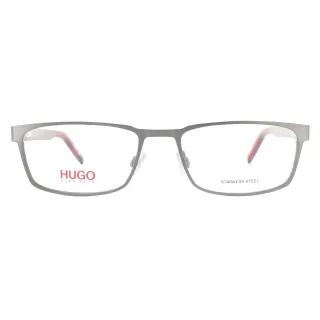 Hugo von Hugo Boss Brillenfassung HG 1075 R80 semi-matt dunkles Ruthenium Herren