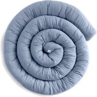 lilimaus Nestchenschlange Bettschlange für Babybett aus Musselin - 200, 300 & 400 cm, (1-tlg), Randschutz & Kuschelrolle mit Befestigungs-Schlaufen - Ø ca. 10-12 cm