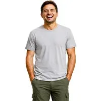 Alpenwert T-Shirt Herren Merino T-Shirt - mulesingfreie Wolle - hergestellt in Portugal (1 Pack) Antibakteriell, Anti-Schweiß-Geruch, Outdoor & Funktionsshirt