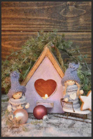 Fussmatte Weihnachten 10128 | Größe: 60 cm x 90 cm