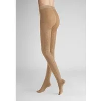 Hudson Strumpfhose Winter Plait 0 DEN (1 St) Strumpfhose mit Zopf-Muster