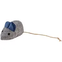 DUVO+ Tierkuscheltier Duvoplus Cat Toy ECO Navy Maus