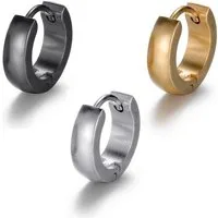 Firetti Creolen-Set Multipack Schmuck Geschenk Ohrschmuck Creolenset (Set, 3-tlg)