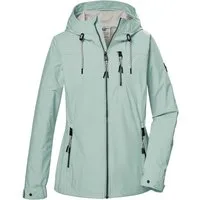 G.I.G.A. DX by killtec Softshelljacke GS 74 WMN SFTSHLL JCKT Damen Softshelljacke, wasserabweisend, winddicht, pflanzenbasiert