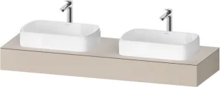 Duravit Qatego Konsole Taupe Supermatt 1600x550x170 mm - QA4808083830000 QA4808083830000