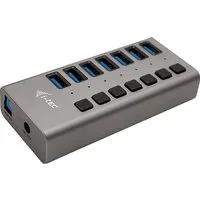 I-TEC USB-Verteiler USB 3.0 Charging HUB 7port + Power Adapter 36 W