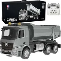 COIL RC-Auto RC-Wagen, RC Ferngesteuertes Mercedes Arocs, Muldenkipper (Model: CADA E590-003), 1:20, 2,4 GHz, Ferngesteuert, Licht, Sound, 45 x 19.8 x 16 cm