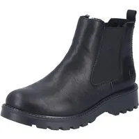 Rieker Chelseaboots Schlupfboots, Stiefelette, Blockabsatz, mit kuscheligem Warmfutter