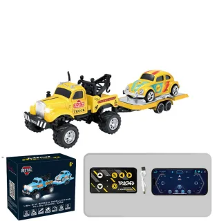 TRASPED HG4-194 HG4-197 RTR 1/64 2.4G RWD Mini Alloy RC Car Off-Road Truck LED Light Three Speed Support App Remote Cont