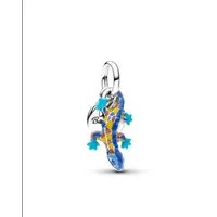 Pandora Charm-Einhänger Pandora Salamander & Gravierbarer Runder Anhänger Doppelter Charm-Anhä (1-tlg)