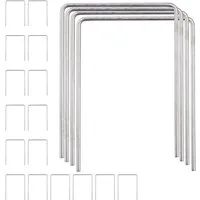 relaxdays Spielzeug-Gartenset Krocket Tore 20er Set, (Set, 20-tlg., 20x Krocket Tor)