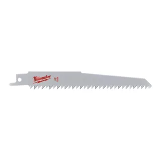 Milwaukee Säbelsägeblatt Holz - 150 x 4, 2 mm (6 TPI) unlackiert, 2-Stück - 4932493509